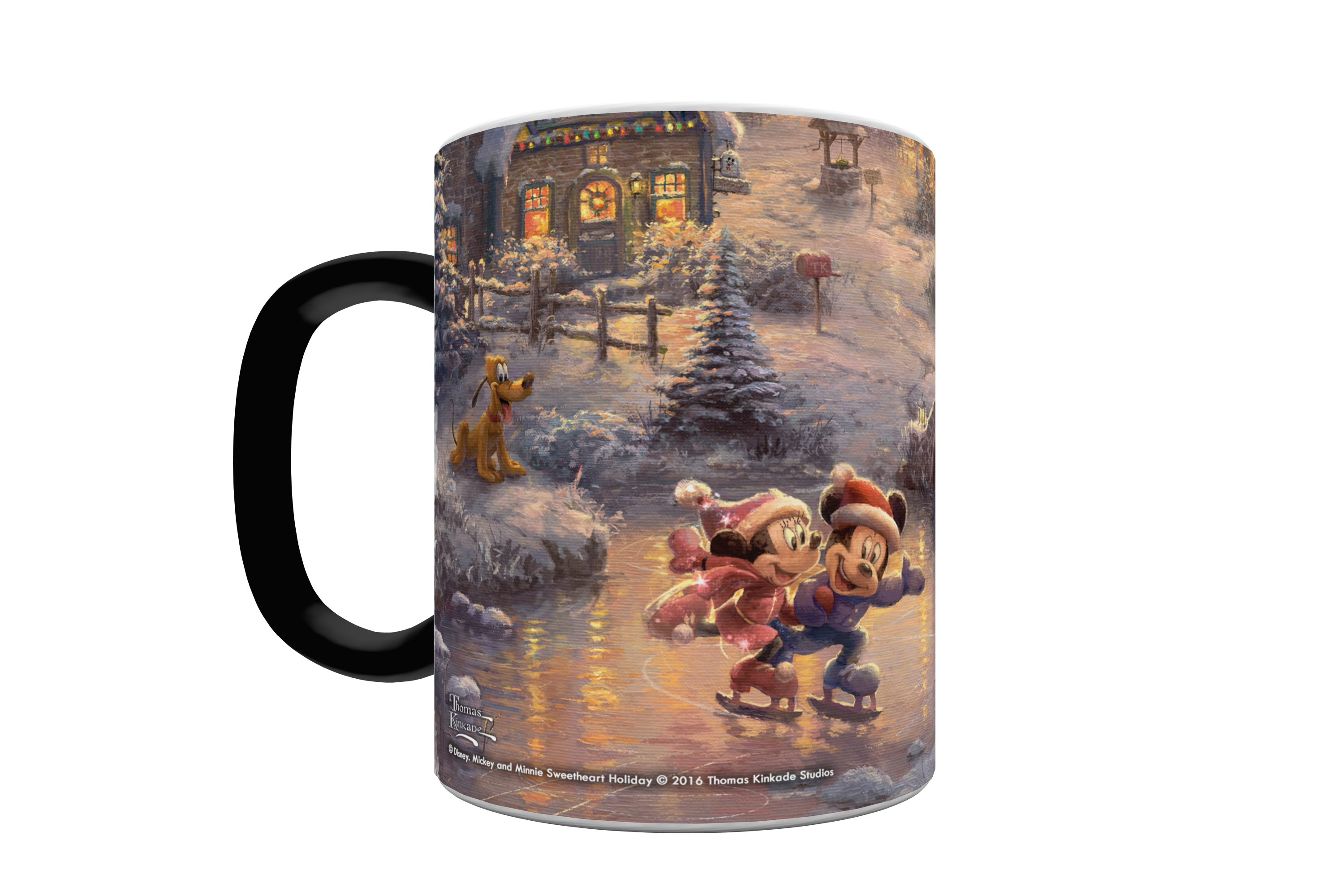 Disney (Mickey and Minnie Mouse - Sweetheart Holiday) Morphing Mugs® Heat-Sensitive Mug MMUG573